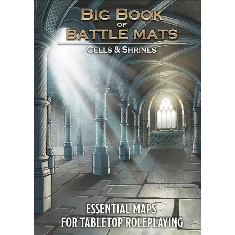 Loke BattleMats Roleplaying Games Loke - Big Book of Battle Mats - Cells & Shrines (June 2025 Release)