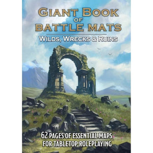 Loke BattleMats Roleplaying Games Loke - Books of Battle Mats - Wilds Wrecks & Ruins