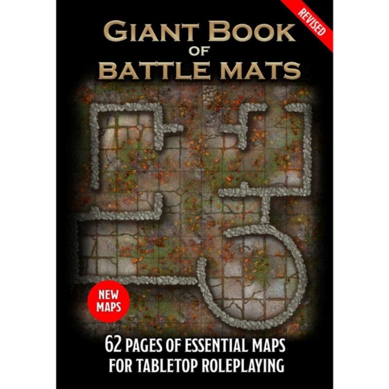 Loke BattleMats Roleplaying Games Loke - Giant Book Of Battle Mats (Revised)