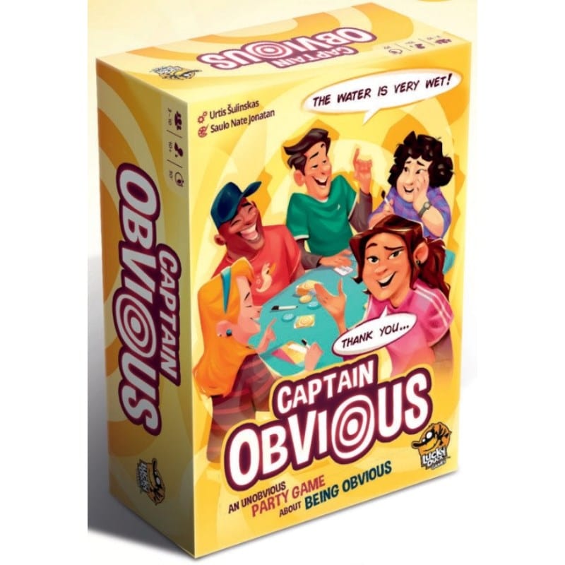 Lucky Duck Games Board & Card Games Captain Obvious - Party Game