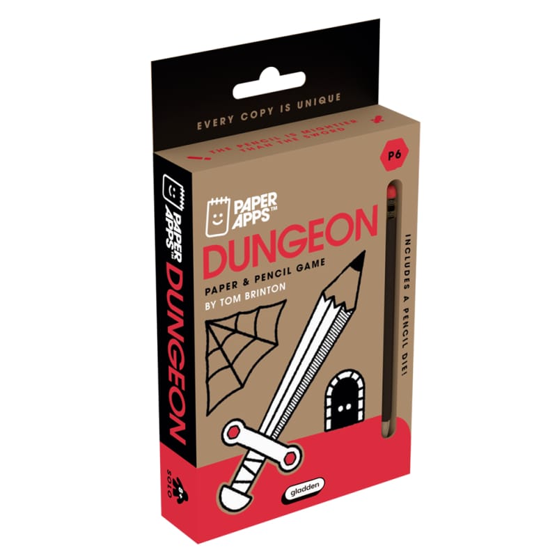 Lucky Duck Games Board & Card Games Paper App Dungeon (Refresh)