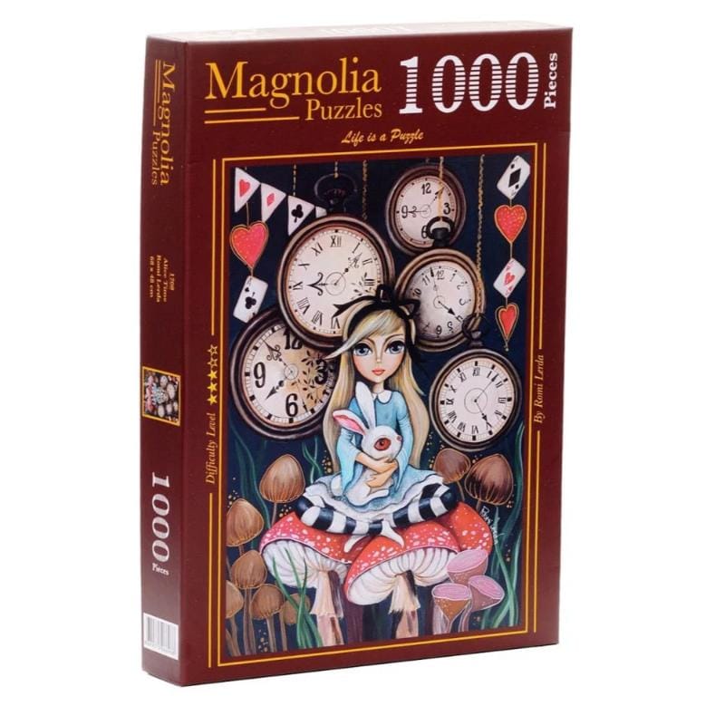 Magnolia Jigsaws Alice Time Puzzle - Romi Lerda (1000pc)