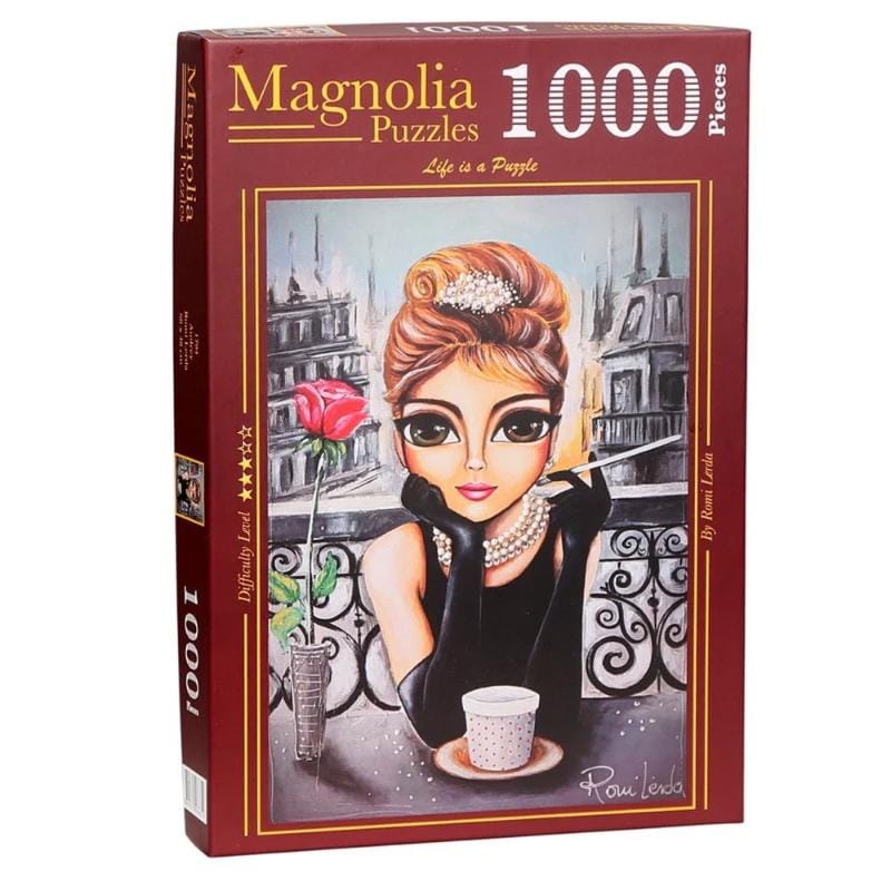 Magnolia Jigsaws Audrey Puzzle - Romi Lerda (1000pc)