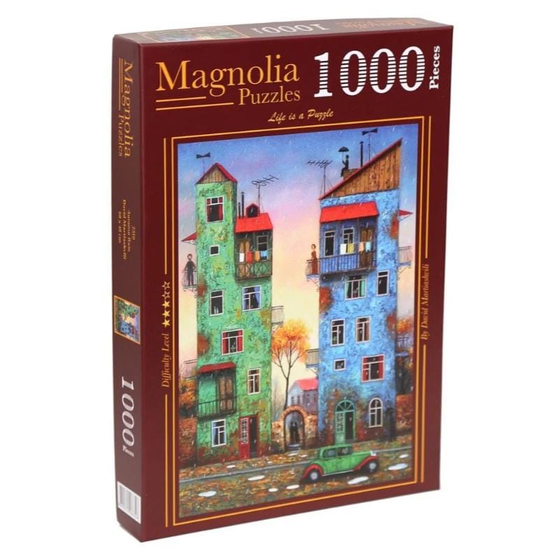 Magnolia Jigsaws Autumn Rain Puzzle - David Martiashvili (1000pc)