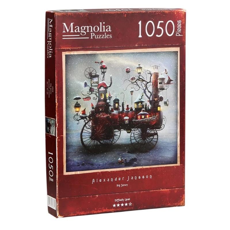Magnolia Jigsaws Big Snowy Puzzle - Alexander Jansson (1050pc)