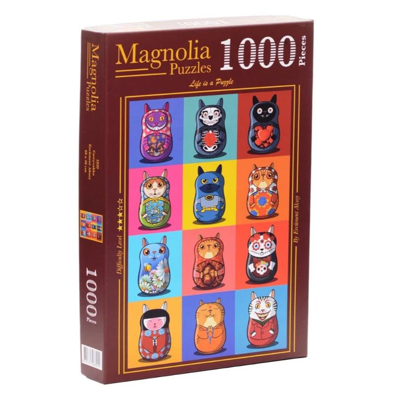 Magnolia Jigsaws Catryoshka Puzzle - Ercument Aksoy (1000pc)