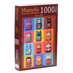 Magnolia Jigsaws Catryoshka Puzzle - Ercument Aksoy (1000pc)