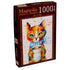 Magnolia Jigsaws Colorful Cat Puzzle (1000pc)