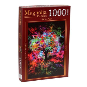 Magnolia Jigsaws Colorful Tree Puzzle (1000pc)