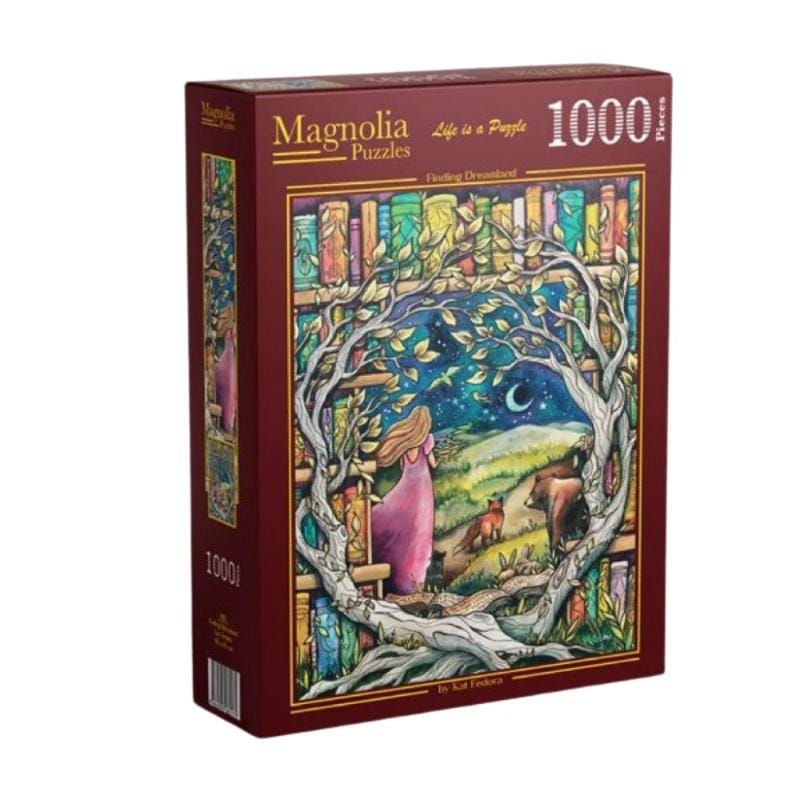 Magnolia Jigsaws Finding Dreamland Puzzle - Kat Fedora (1000pc)
