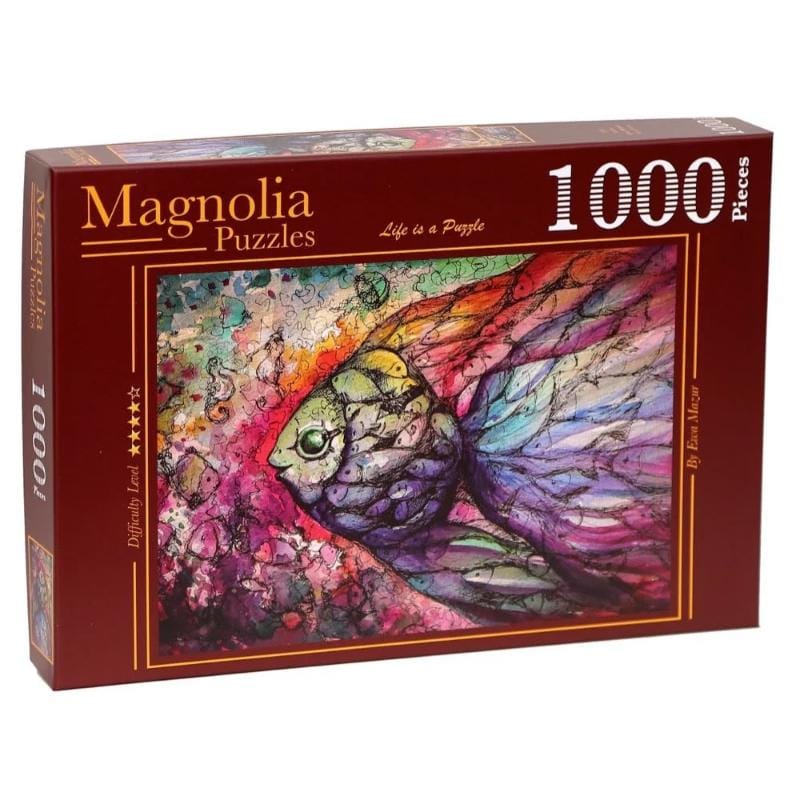 Magnolia Jigsaws Fishes Puzzle (1000pc)