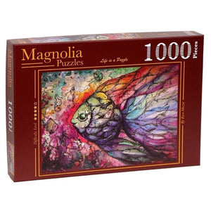 Magnolia Jigsaws Fishes Puzzle (1000pc)