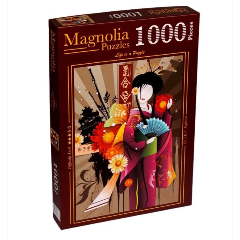 Magnolia Jigsaws Geisha Puzzle (1000pc)