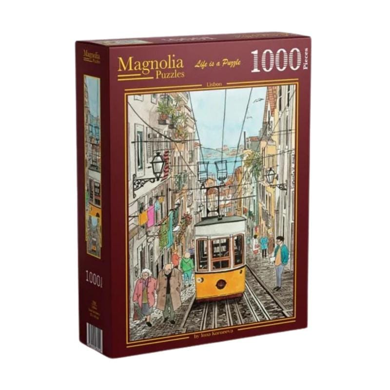 Magnolia Jigsaws Lisbon Puzzle - Inna Korneeva (1000pc)