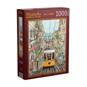 Magnolia Jigsaws Lisbon Puzzle - Inna Korneeva (1000pc)