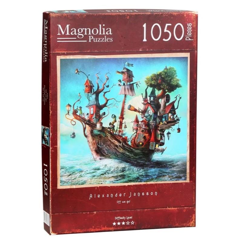 Magnolia Jigsaws Off We Go Puzzle - Alexander Jansson (1050pc)