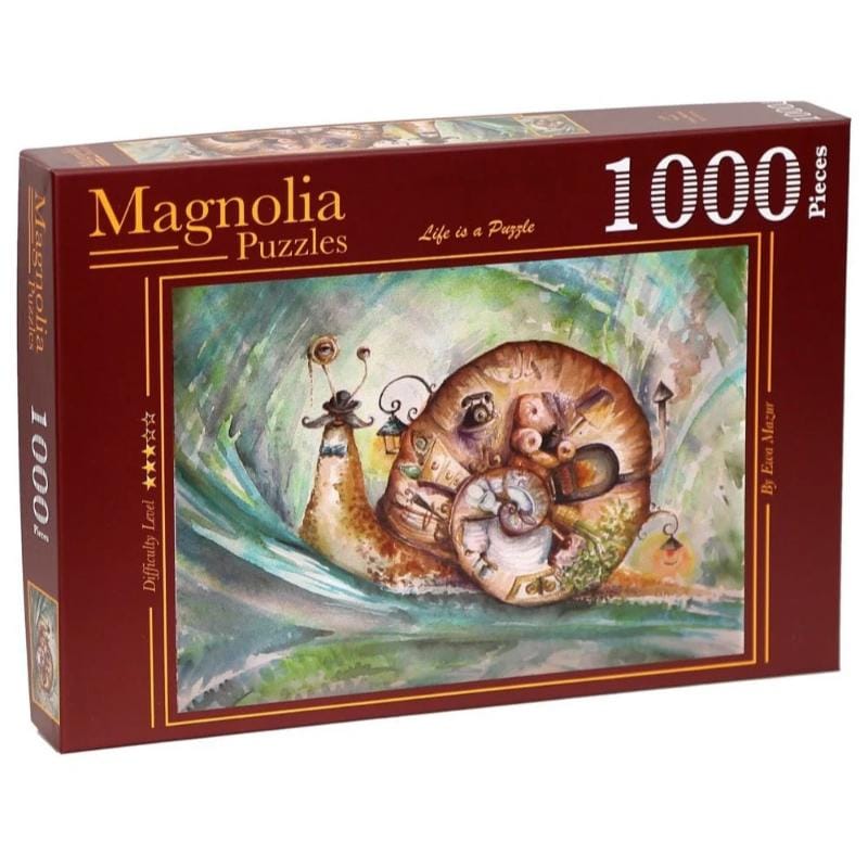 Magnolia Jigsaws Snail Puzzle (1000pc)