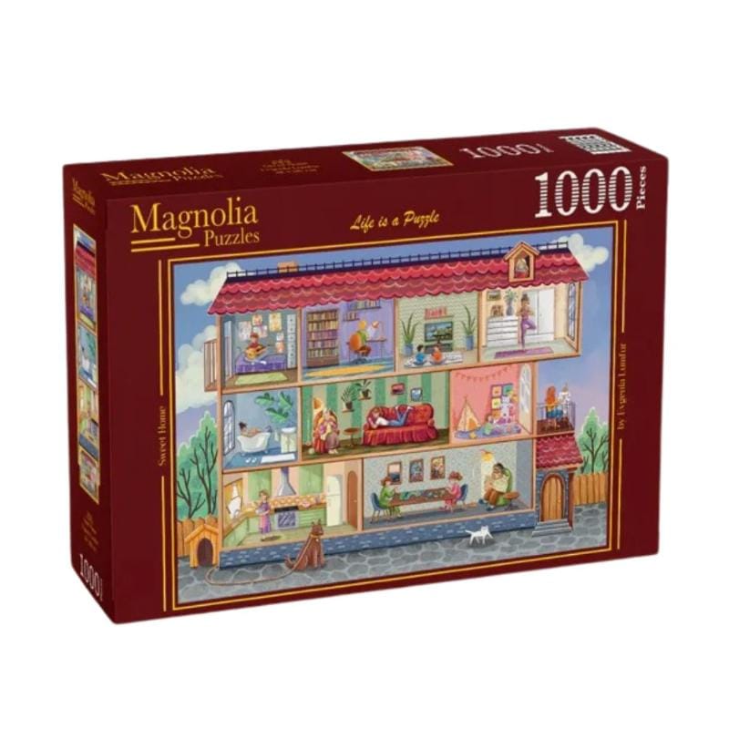 Magnolia Jigsaws Sweet Home Puzzle - Evgenia Lumfur (1000pc)