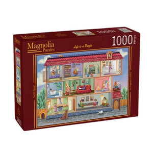 Magnolia Jigsaws Sweet Home Puzzle - Evgenia Lumfur (1000pc)