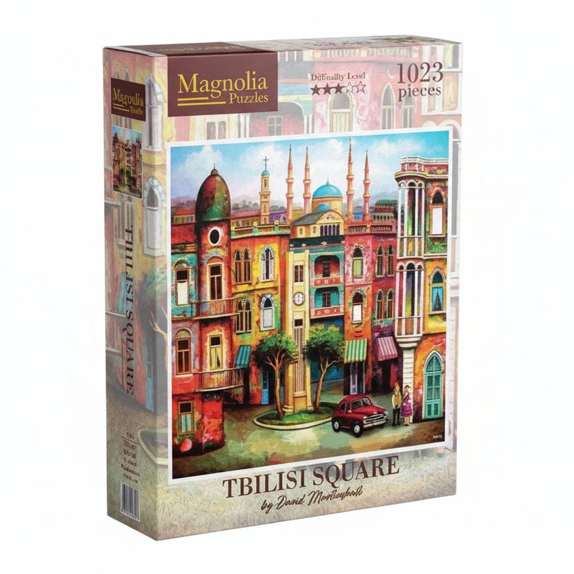 Magnolia Jigsaws Tbilisi Square Puzzle - David Martiashvili (1000pc)