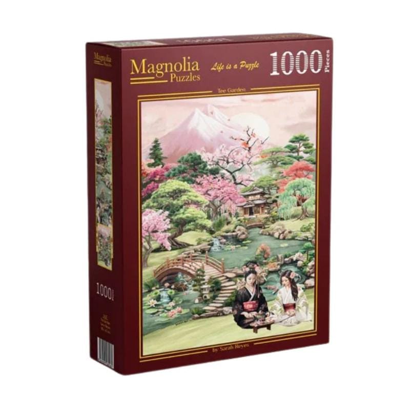 Magnolia Jigsaws Tea Garden Puzzle - Sarah Reyes (1000pc)