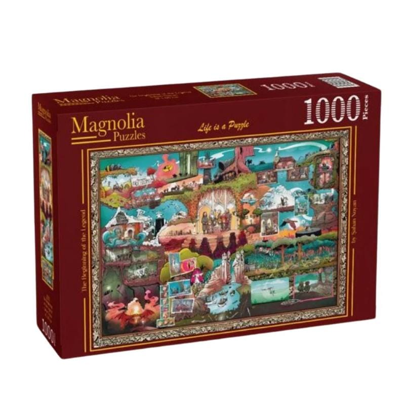 Magnolia Jigsaws The Beginning of the Legend Puzzle - Sahan Noyan (1000pc)