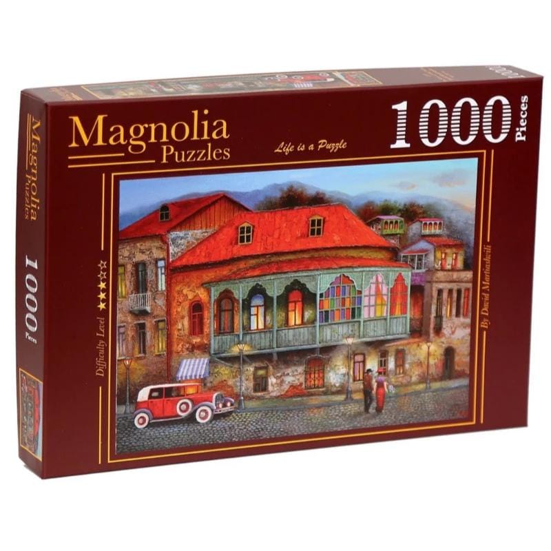 Magnolia Jigsaws The Street of Old Tbilisi Puzzle - David Martiashvili (1000pc)