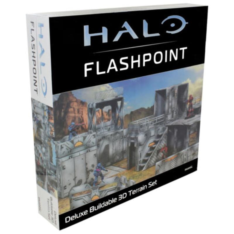 Mantic Games Miniatures Halo Flashpoint - Deluxe Buildable 3D Terrain Set