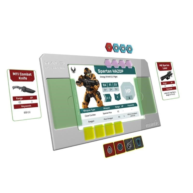 Mantic Games Miniatures Halo Flashpoint - Force Organiser Pack (May 2025 Release)