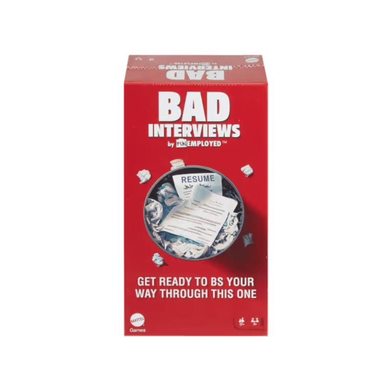 Mattel Board & Card Games Bad Interviews - Fun Employed