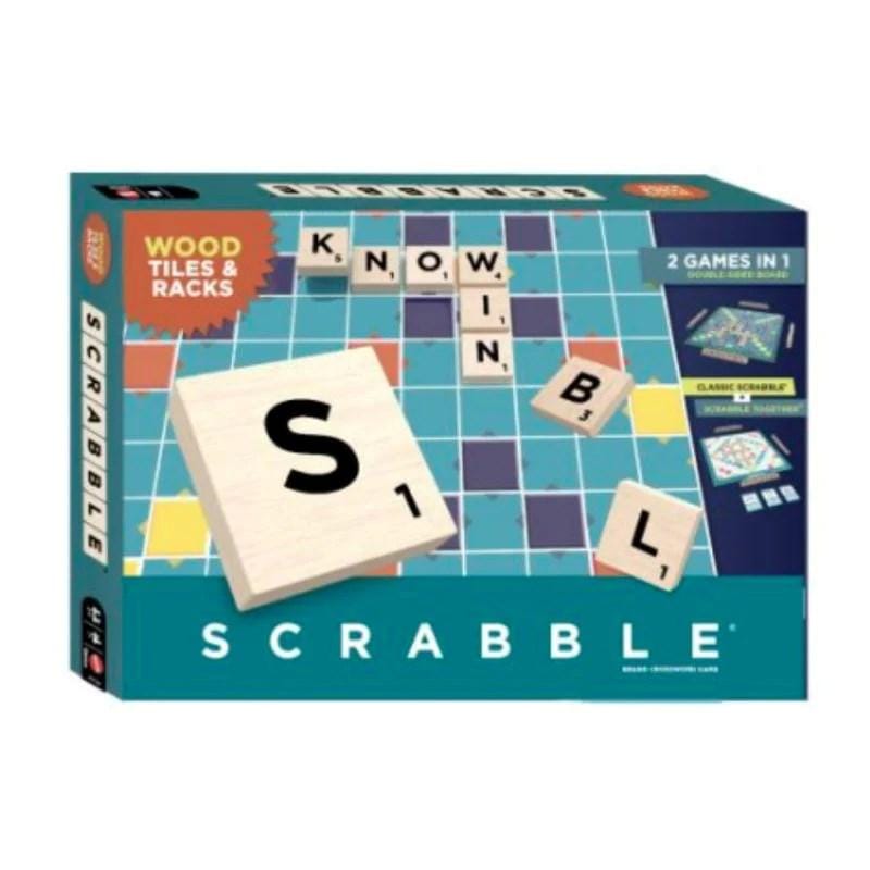Mattel Board & Card Games Scrabble Core - Wood
