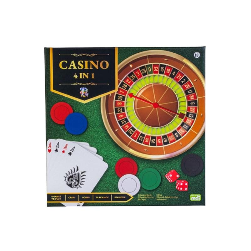 MDI Classic Games 4 in 1 Casino Game