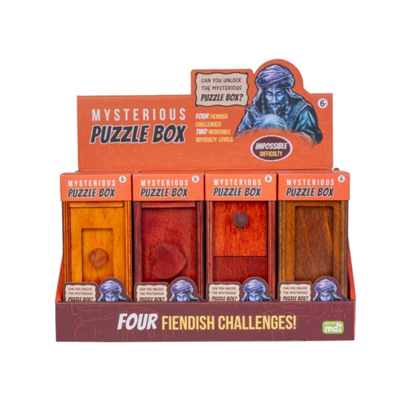 MDI Logic Puzzles Mysterious Puzzle Box