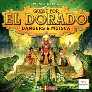 Meeple Board & Card Games The Quest for El Dorado - Dangers & Muisca Expansion (Coming Soon)