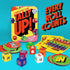 Messy Table Games Board & Card Games Tally Up