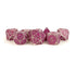 Metallic Dice Games Dice Dice - Acrylic Polyhedral - Ice/Purple Enamel (MDG)