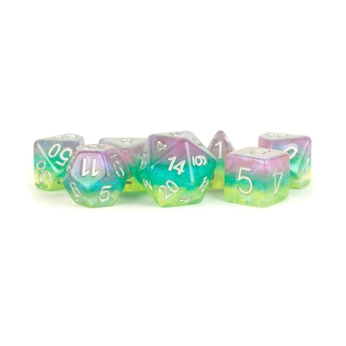 Dice - Resin - Layered Stardust Radiance (MDG)