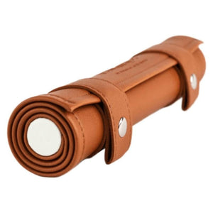 Metallic Dice Games Dice Dice - Rolling Scroll - Brown Leather (MDG)