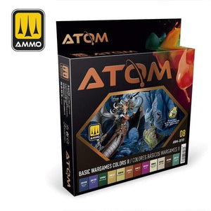 Mig Jimenez Hobby Ammo by MIG - Atom Color - Basic Wargames Colors II Set (Unknown Release)