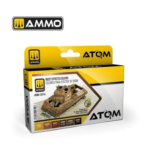 Mig Jimenez Hobby Ammo by MIG - Atom Color - Rust Effects Colors Set (Unknown Release)