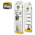 Mig Jimenez Hobby Ammo by MIG Brushes Figures Brush Set