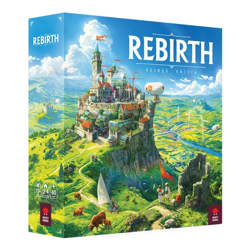 Mighty Boards Board & Card Games Rebirth 2nd Edition