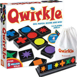MindWare Board & Card Games Qwirkle Deluxe with Racks