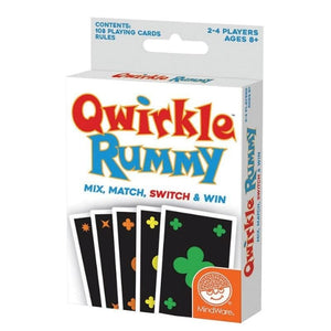 MindWare Board & Card Games Qwirkle Rummy