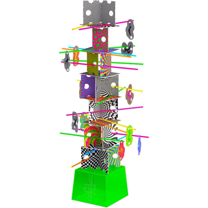 MindWare Board & Card Games Vertigo (Stacking Game)