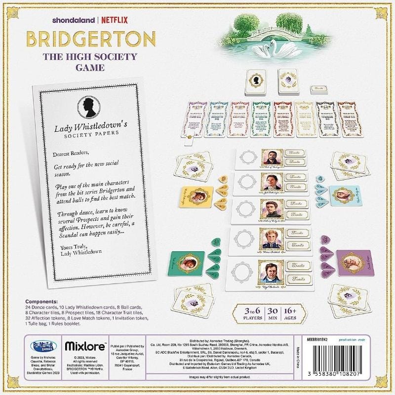 Mixlore Board & Card Games Bridgerton - The High Society Game