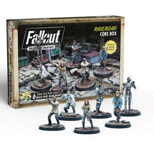 Modiphius Miniatures Fallout RPG - Wasteland Warfare - Railroad Core Box