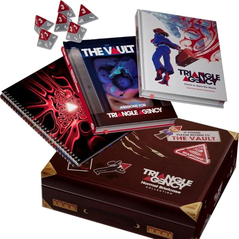 Modiphius Roleplaying Games Triangle Agency - Normal Briefcase Collection