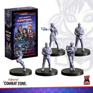 Monster Fight Club Miniatures Cyberpunk RED - Combat Zone - Calamity Control