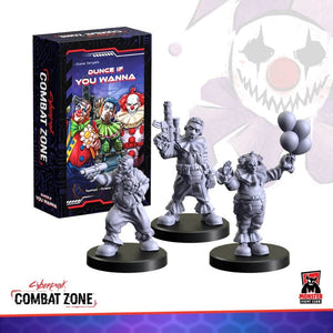 Monster Fight Club Miniatures Cyberpunk RED -  Combat Zone -  Dunce If you Wanna